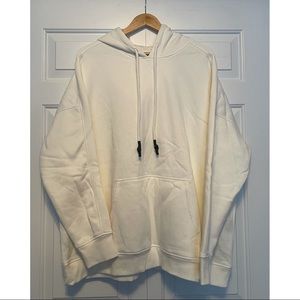 Oversized White Hoodie